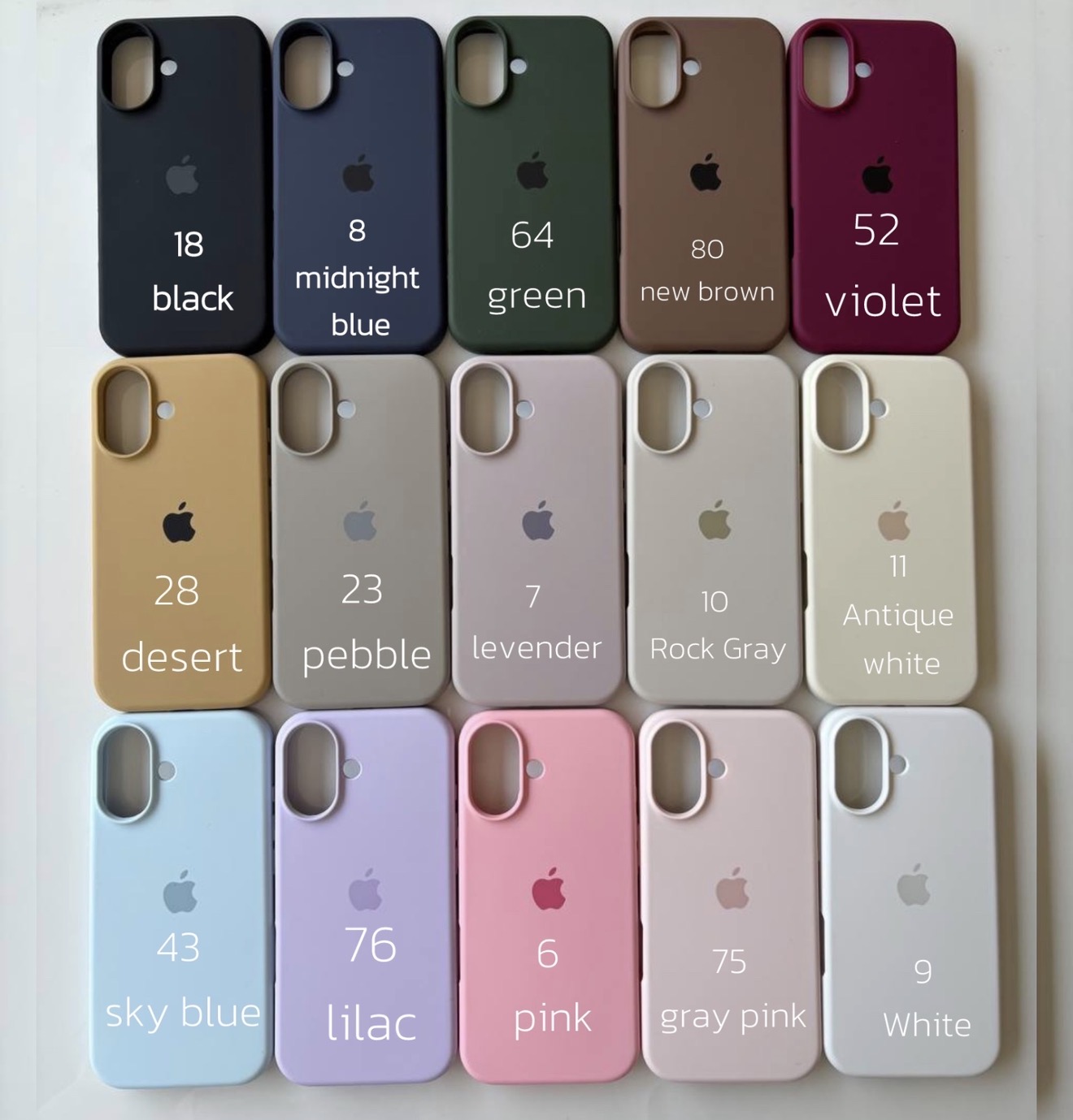 قاب گوشی سیلیکونی مدل های 7/8 , 7plus/8plus و X/XS آیفون