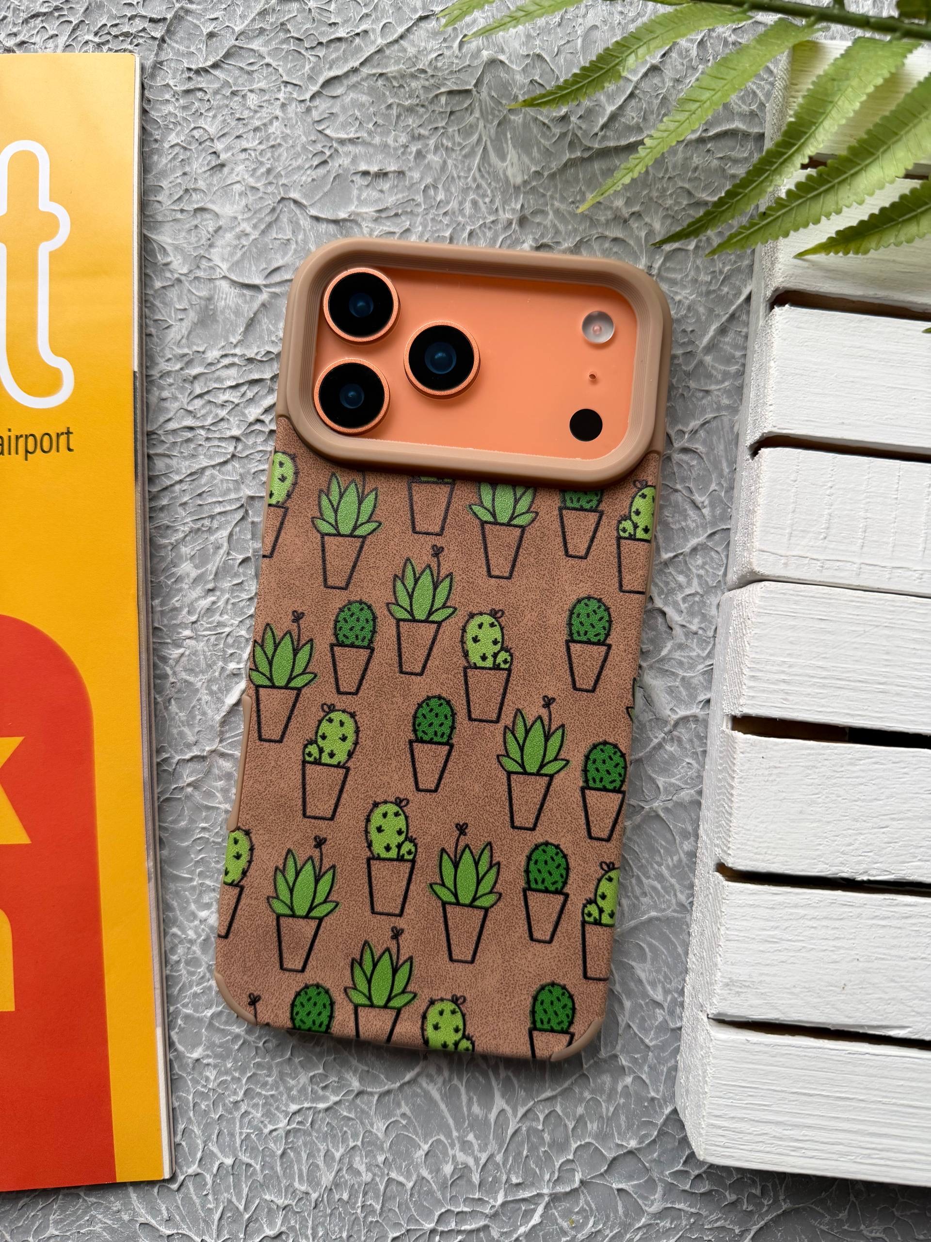 قاب گوشی کاکتوس مخملی مدل های آیفون