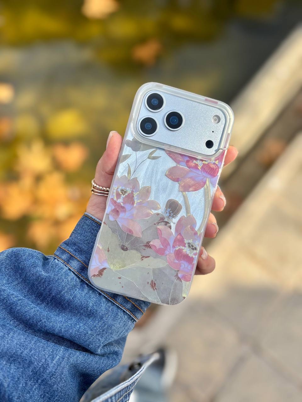 قاب گوشی طرح گل آیفون,سامسونگ و شیائومی
