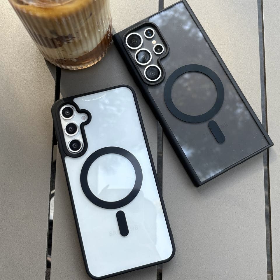قاب گوشی مگ سیف دور مشکی سری جدید سامسونگ