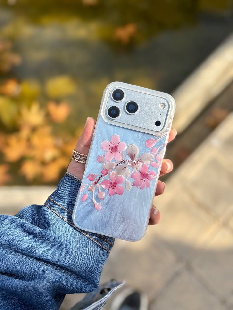 قاب گوشی طرح گل آیفون,سامسونگ و شیائومی